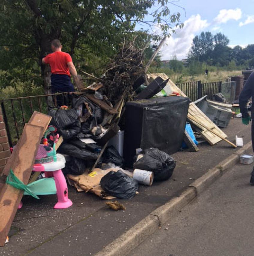 Ruchazie street clean up