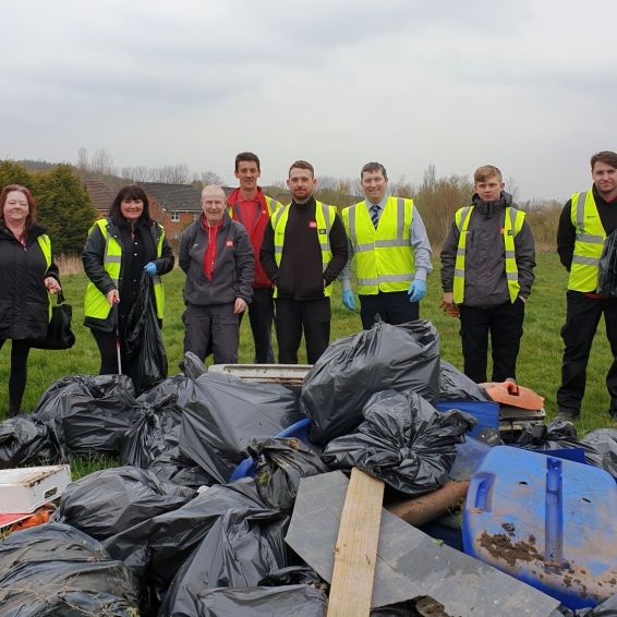 Priesthill clear up