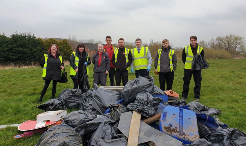 Priesthill clear up