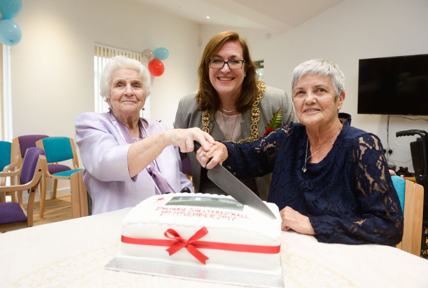 The Lord Provost opened a new community hall