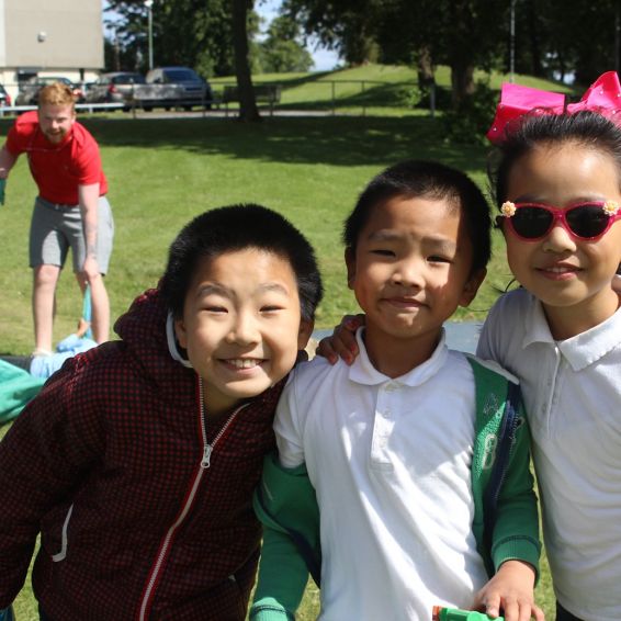 Children celebrate Eid at Kingsway