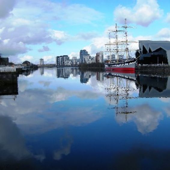Photo of riverside museum, Glasgow