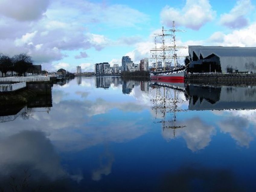 Photo of riverside museum, Glasgow