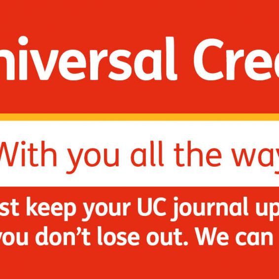 Universal Credit - with you all the way