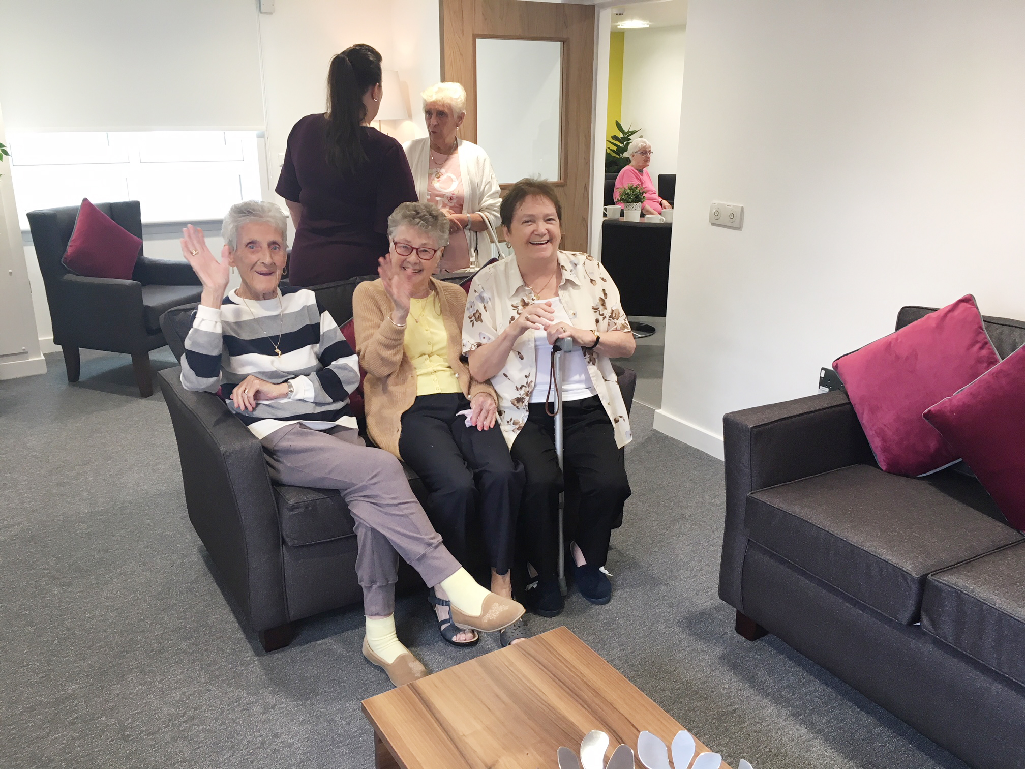 Tenants get sneak preview of block's innovative new facilities