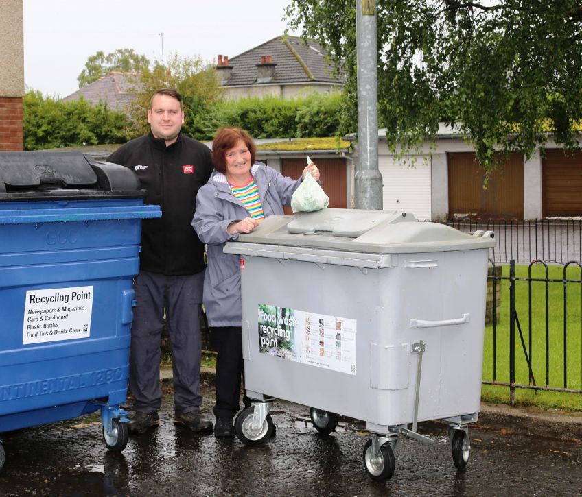 GHA is encouraging tenants to recycle