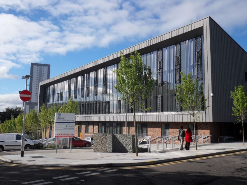 The newly-completed Maryhill health and care centre 
