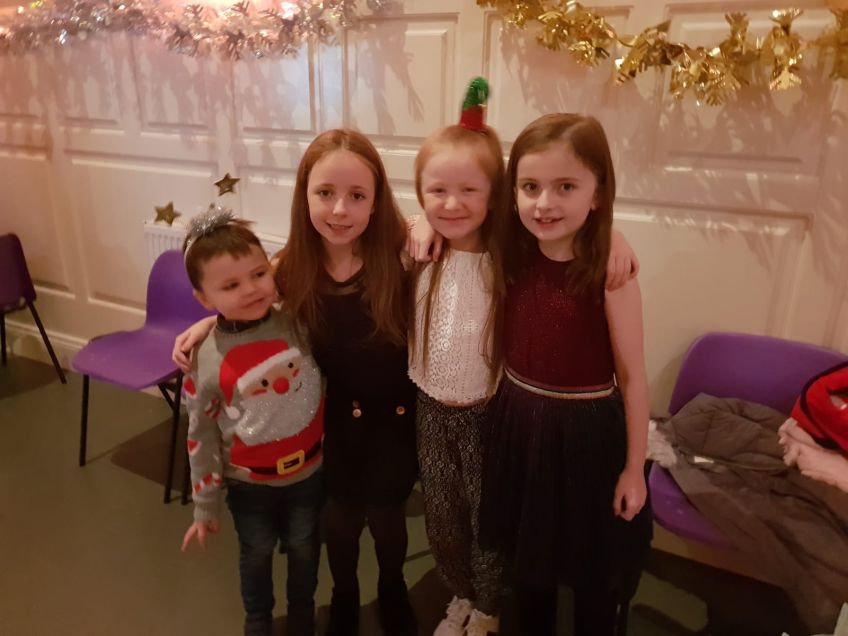 GHA funded a Christmas party in Leithland Neighbourhood Centre in Pollok