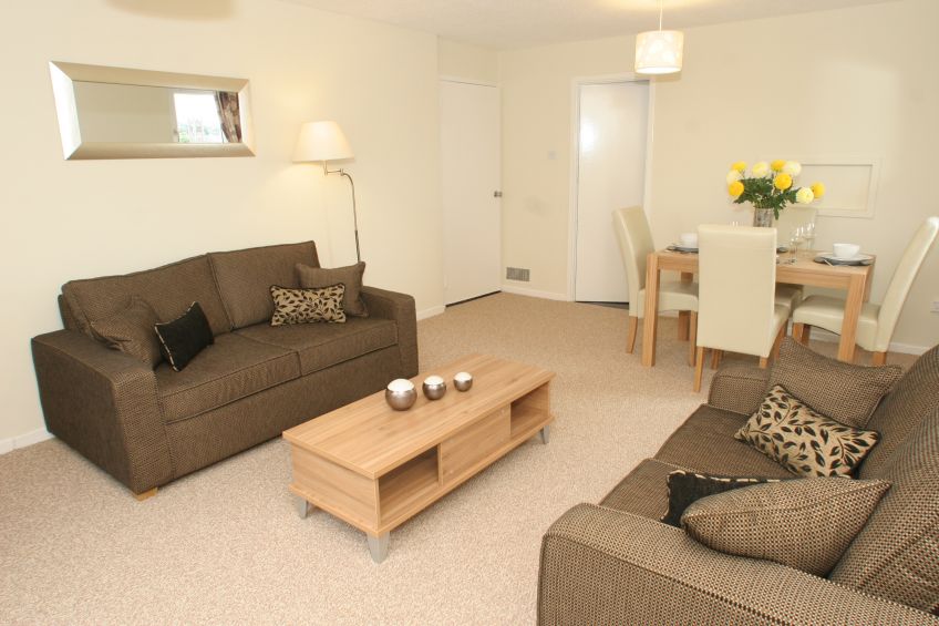 Furnished lets living room