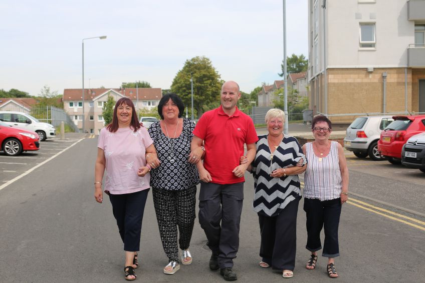 Castlemilk tenants have been working with KSB to improve communities