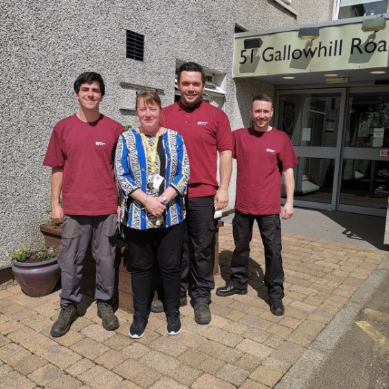 Gallowhill Livingwell garden team