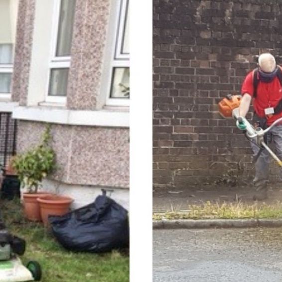 The Neighbourhood Environmental Team in action