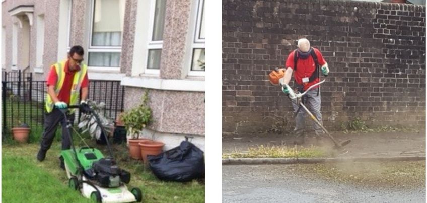 The Neighbourhood Environmental Team in action