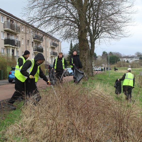 Wheatley Homes Glasgow's NETs carry out a range of activities across the city and are launching a new gardening pilot